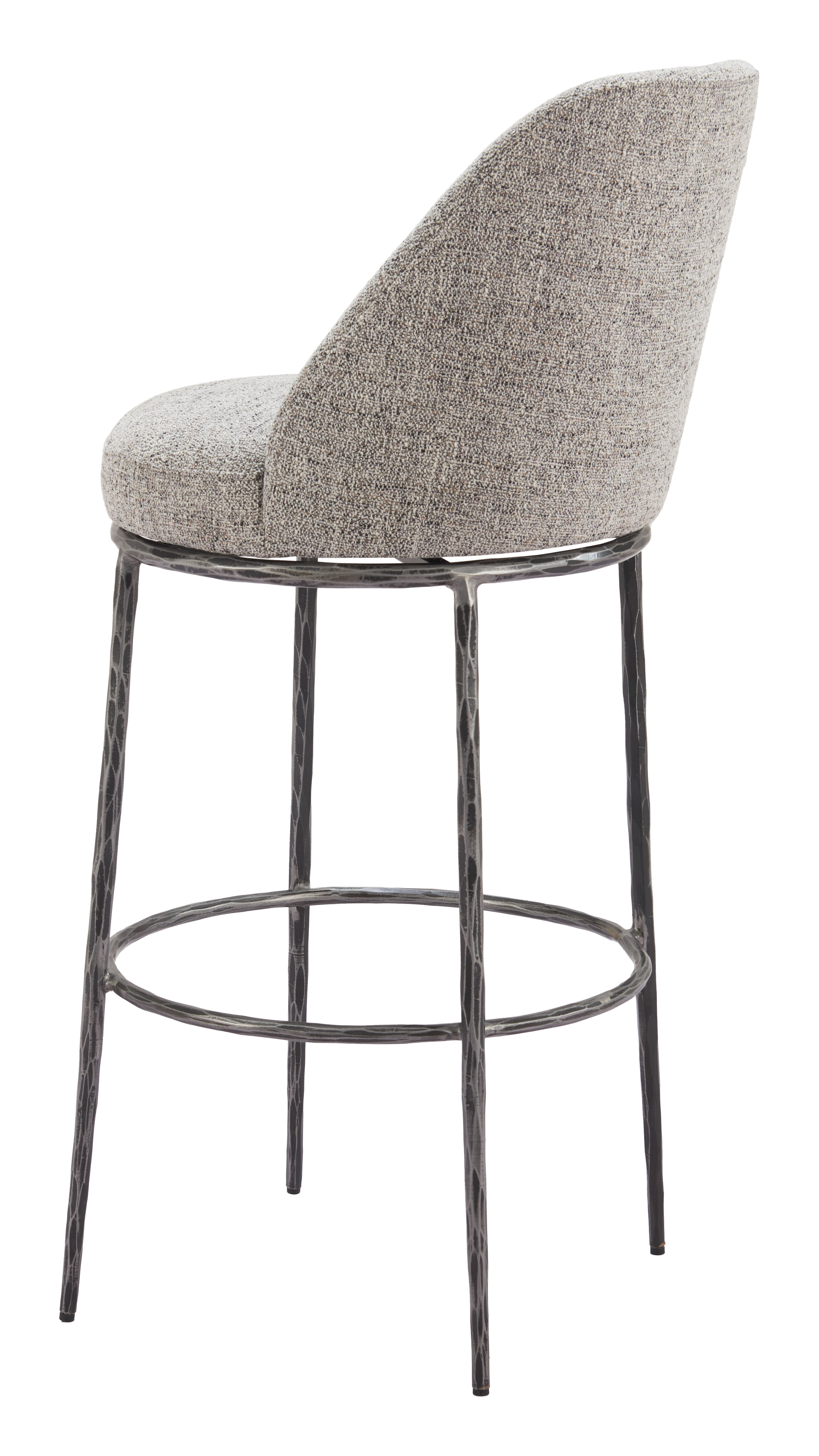 Nordhavn Swivel Barstool Gray product image