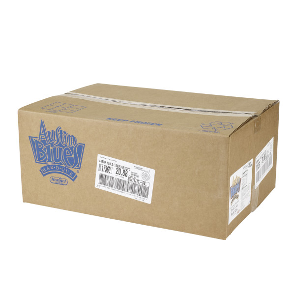 AUSTIN BLUES(r) BBQ Loin Back Ribs, 12 pc . C1RA - Front Right Closed Case (Hi Res)