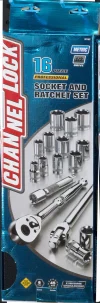 32162 16pc 1/2" Metric Drive Socket Set