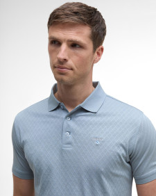 Sutton Tailored Polo Shirt Mineral Blue