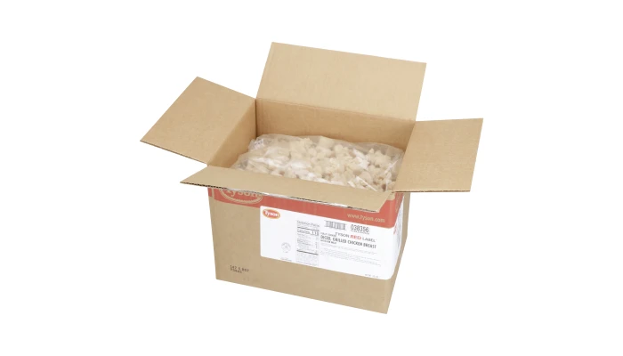 Tyson Red Label® Fully Cooked Unbreaded Grilled Diced Chicken Breast, 0.5"_image_4