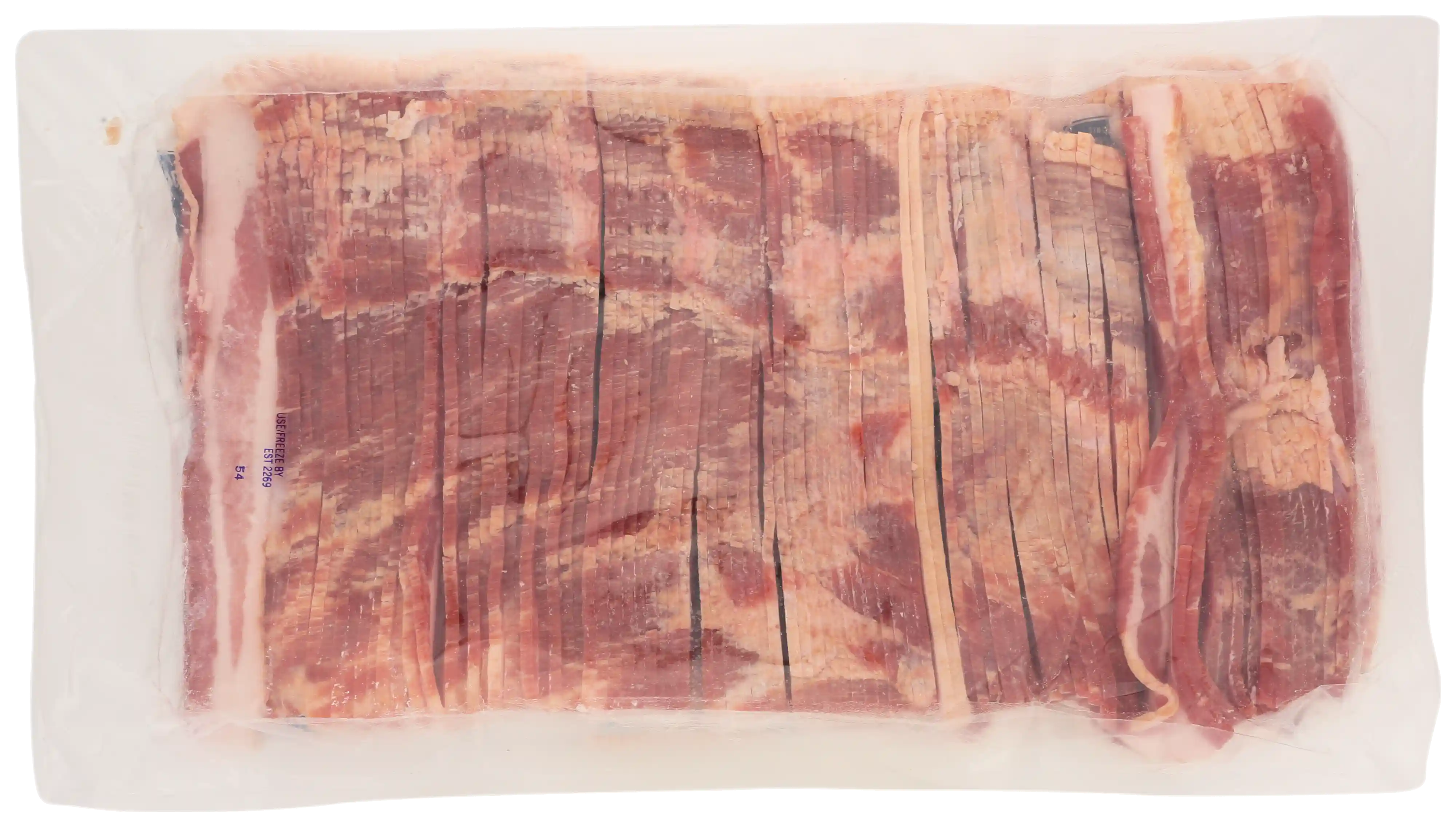 Wright® Brand Naturally Applewood Smoked Thick Sliced Bacon, Bulk, 10-14 Slices per Pound, Gas Flushed_image_21