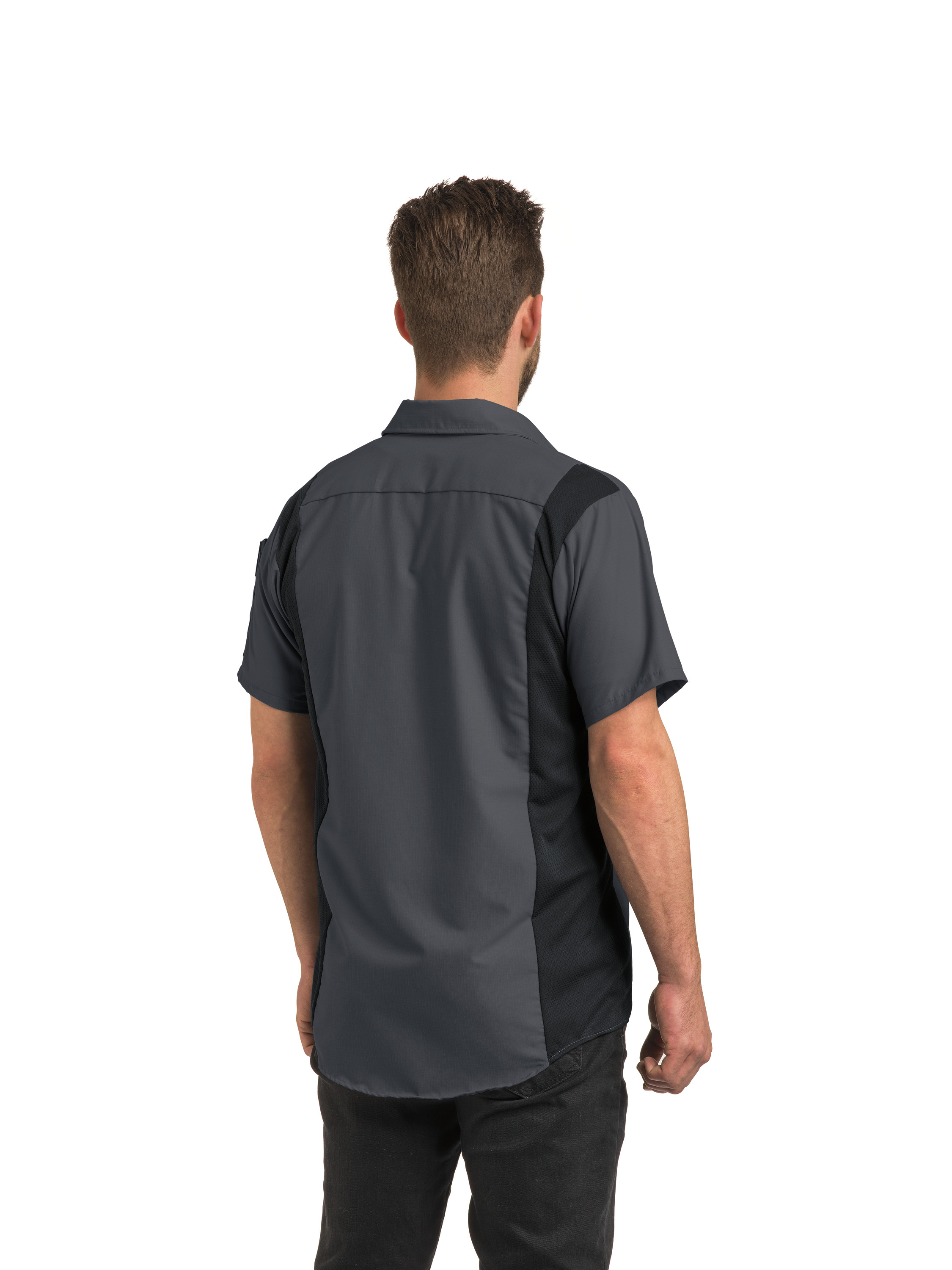 Camisa Red Kap para hombre manga corta Performance Plus Shop con tecnología Oilblok - Imagen 19 de 41