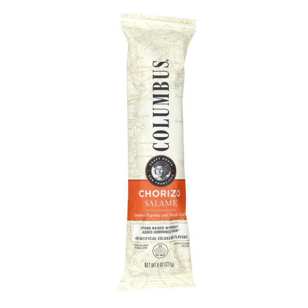 COLUMBUS(r) Chorizo Salame Stick, 12/8oz . C1CB - Front Center Inner Pack (Hi Res)