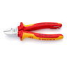 Diagonal Cutters-1000V Insulated-Tethered Attachment, 6-1/4 in.