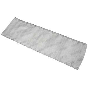 Impact, Single Use, 17.5"W, Microfiber, White, Hook & Loop, Wet Mop