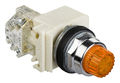 Harmony® 9001K Series Pushbutton Chromium-Plated Metal LED 10A 120V ac/dc Illuminated 42 H x 54 W x 103 D mm