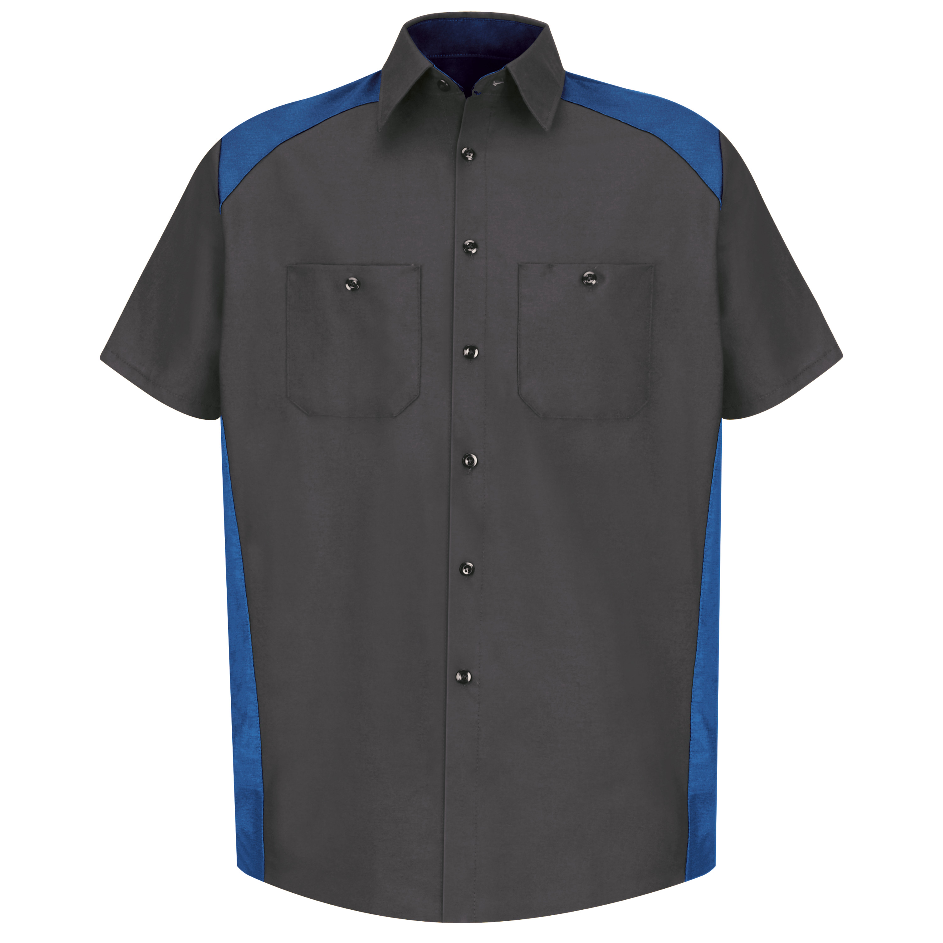 Red Kap Men's Short Sleeve Motorsports Shirt - Picture 7 of 16
