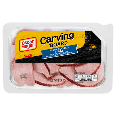 Oscar Mayer Carving Board Slow Cooked Ham, 7.5 oz Tray