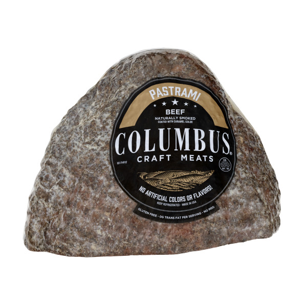 COLUMBUS(r) Roasted Pastrami 2/6lb . C1CB - Front Center Inner Pack (Hi Res)