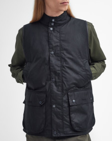 Barbour x Baracuta Weste Oversized Waxed 