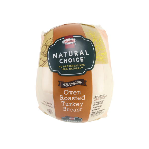 NATURAL CHOICE(r) Premium Turkey Breast, Oven Roasted, 2 pc . C1CB - Front Center Inner Pack (Hi Res)