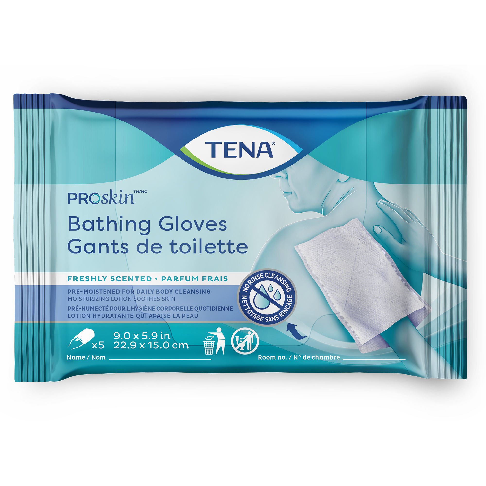 Tena® ProSkin™ Bathing Gloves, Freshly Scented