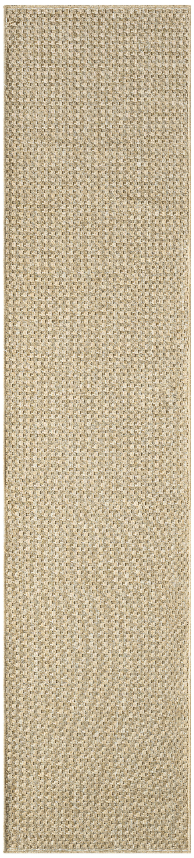 Nourison Tulum 2'2" x 8' Taupe Outdoor Rug