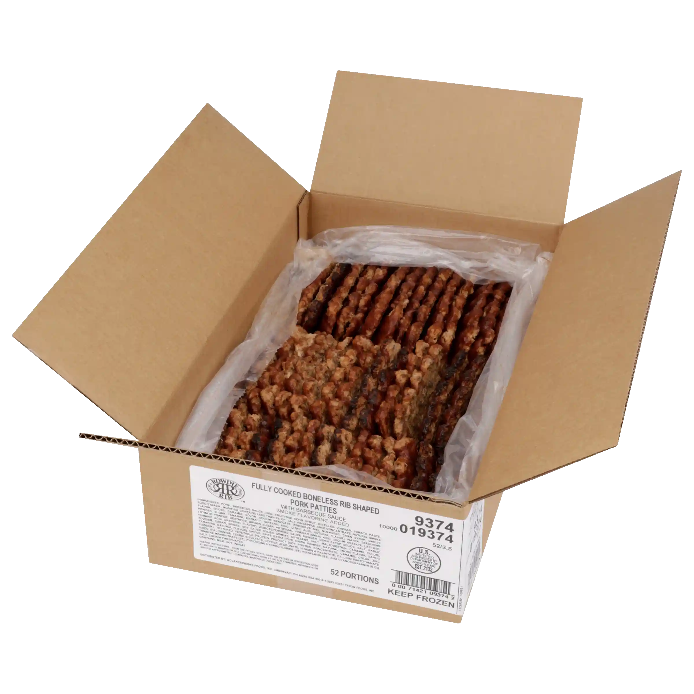 Rowdie Rib™ Pork Rib Pattie With BBQ Sauce_image_4