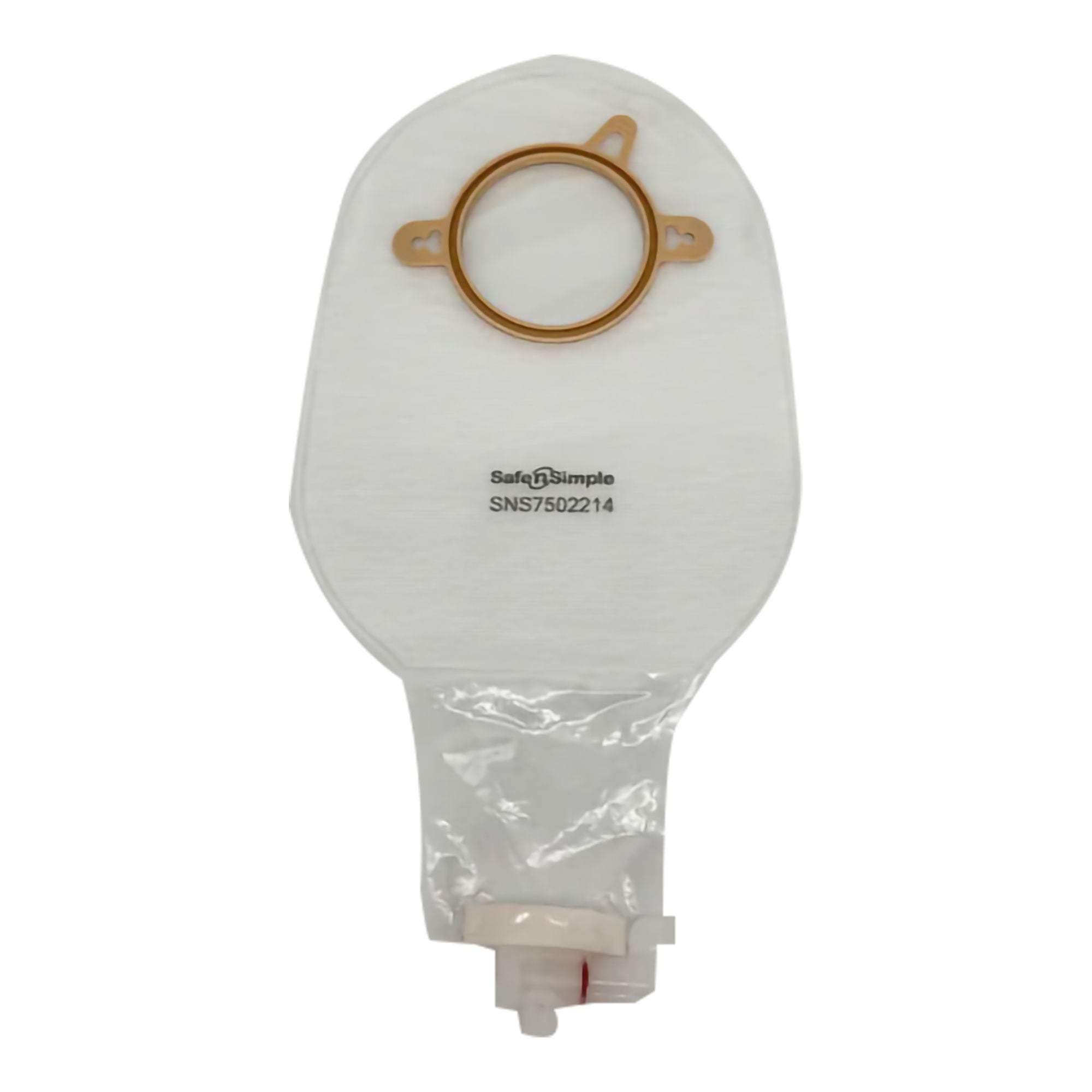 Safe N Simple POUCH, UROLOGY 2PC FLNG TRNSPRNT 9" 57MM (10/BX 8BX/CS)