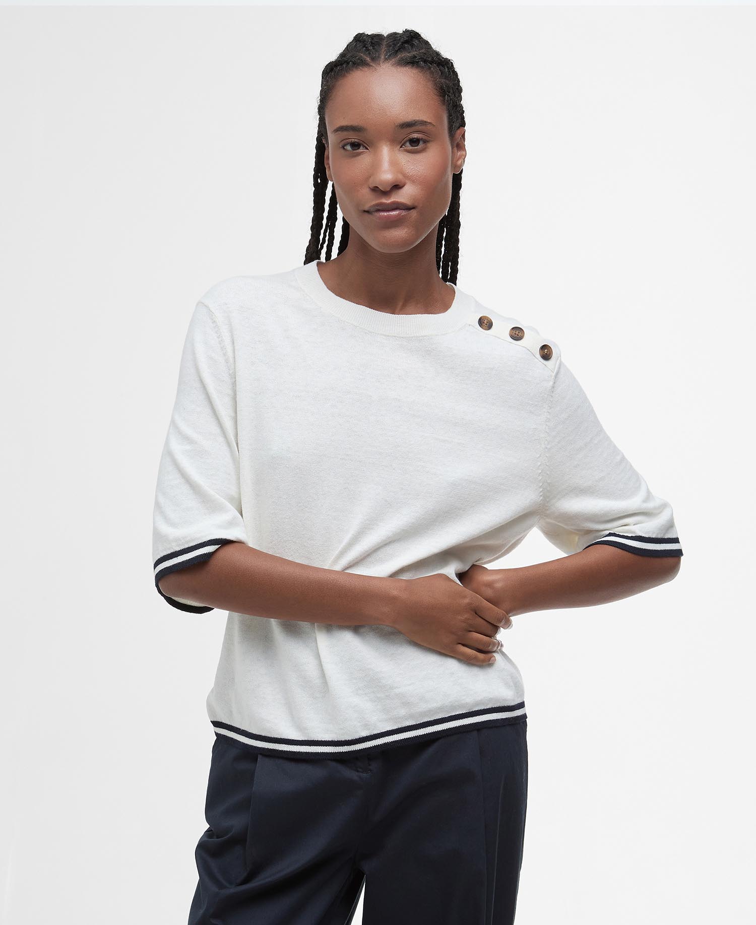 Pullover Geneveive Short-Sleeved image number 0