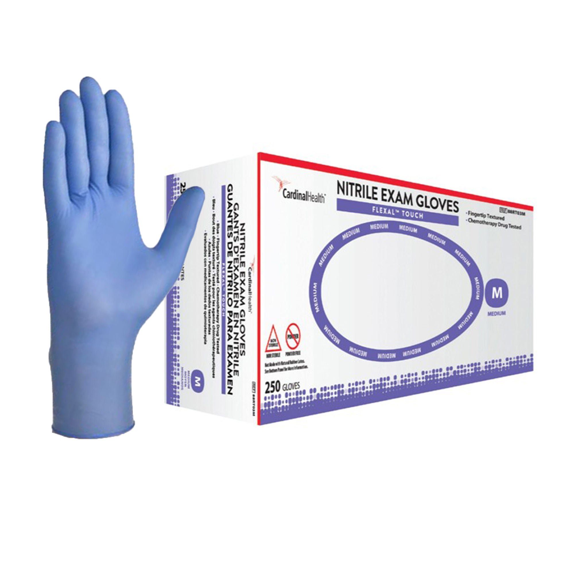 Flexal™ Touch Nitrile Exam Glove, 2X-Large, Blue