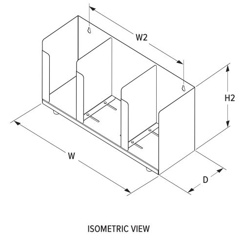 Engineering front view