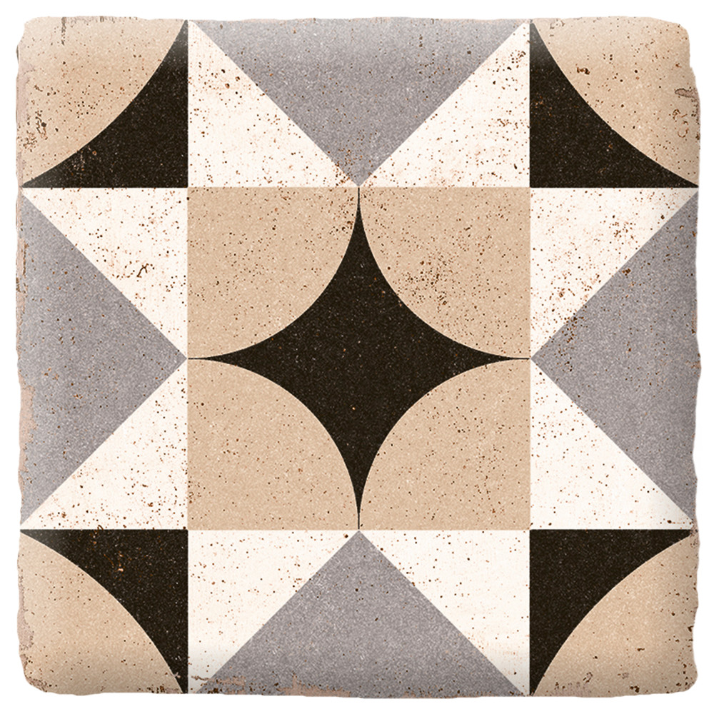 Benisa Décor Aida 5-7/8 in. x 5-7/8 in. Porcelain Floor and Wall Tile