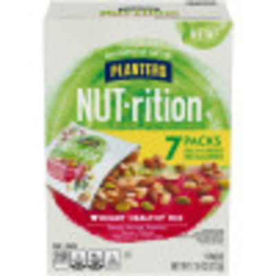 Planters Nutrition Heart Healthy Mix, 5 Pouches, 7.5 Ounce ...