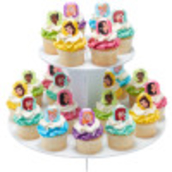 Lot Of 12 DecoPac Cupcake Rings Picks IT’S A BOY Baby Shower