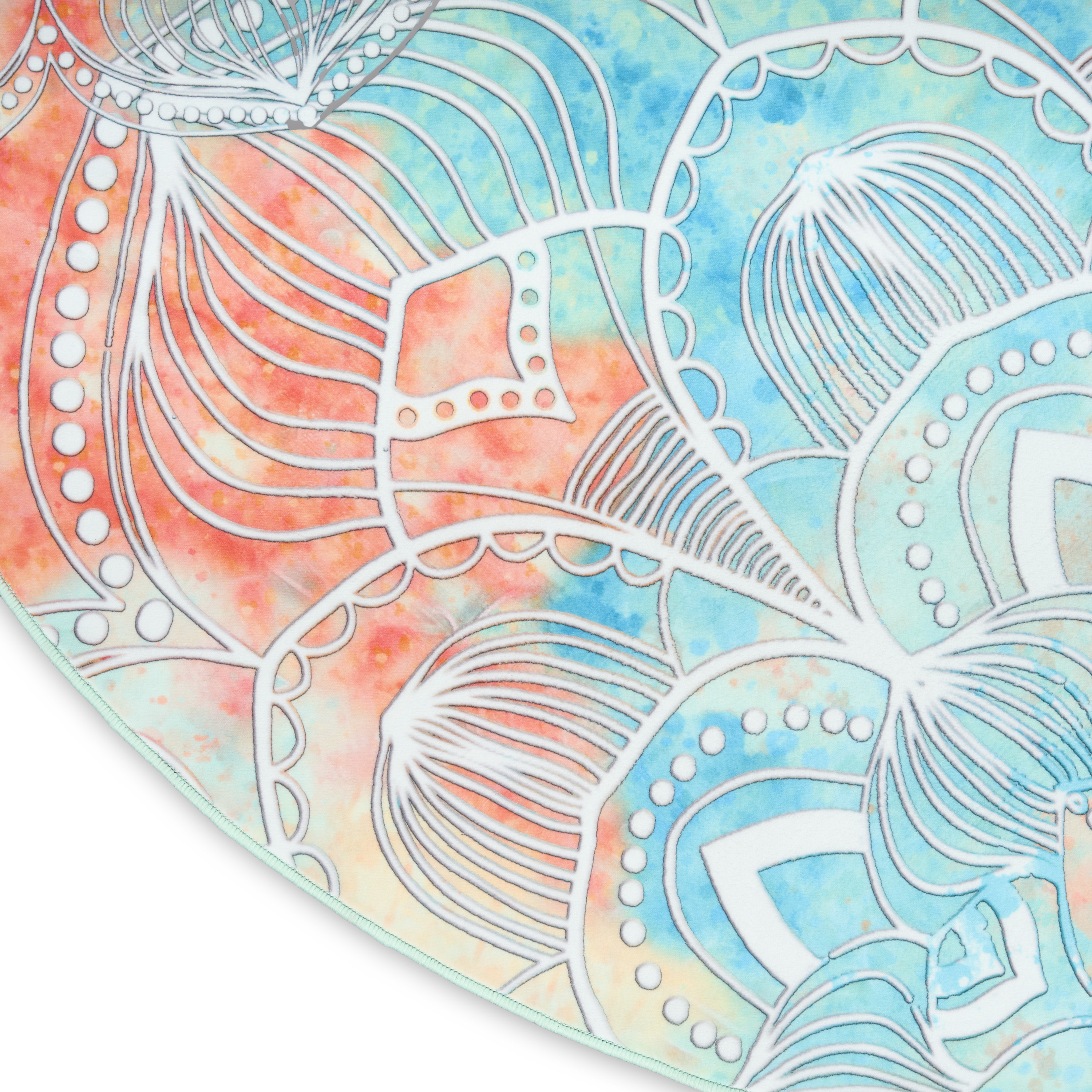 Nourison Imagination 5' x Round Multicolor Kids Indoor Rug