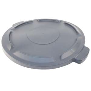 Impact, Gator®, Round, Plastic, 44gal, Gray, Receptacle Lid