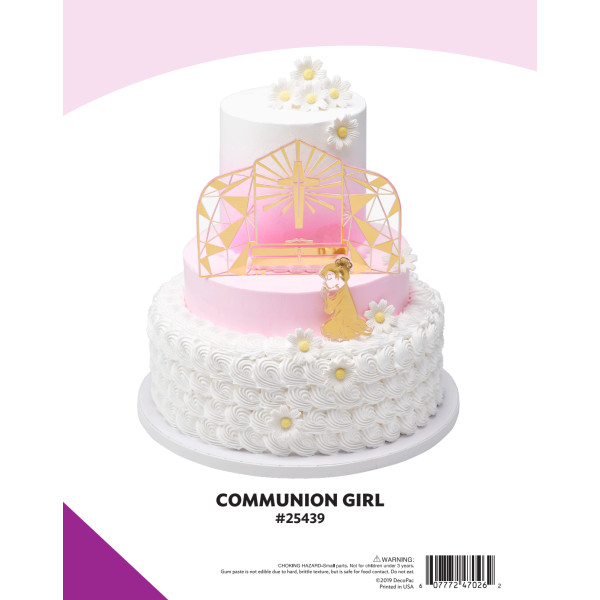 Communion Girl The Magic of Cakes® Icing Only Page