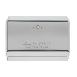 Georgia Pacific, Multi-fold Folded Towel Dispenser, Chrome