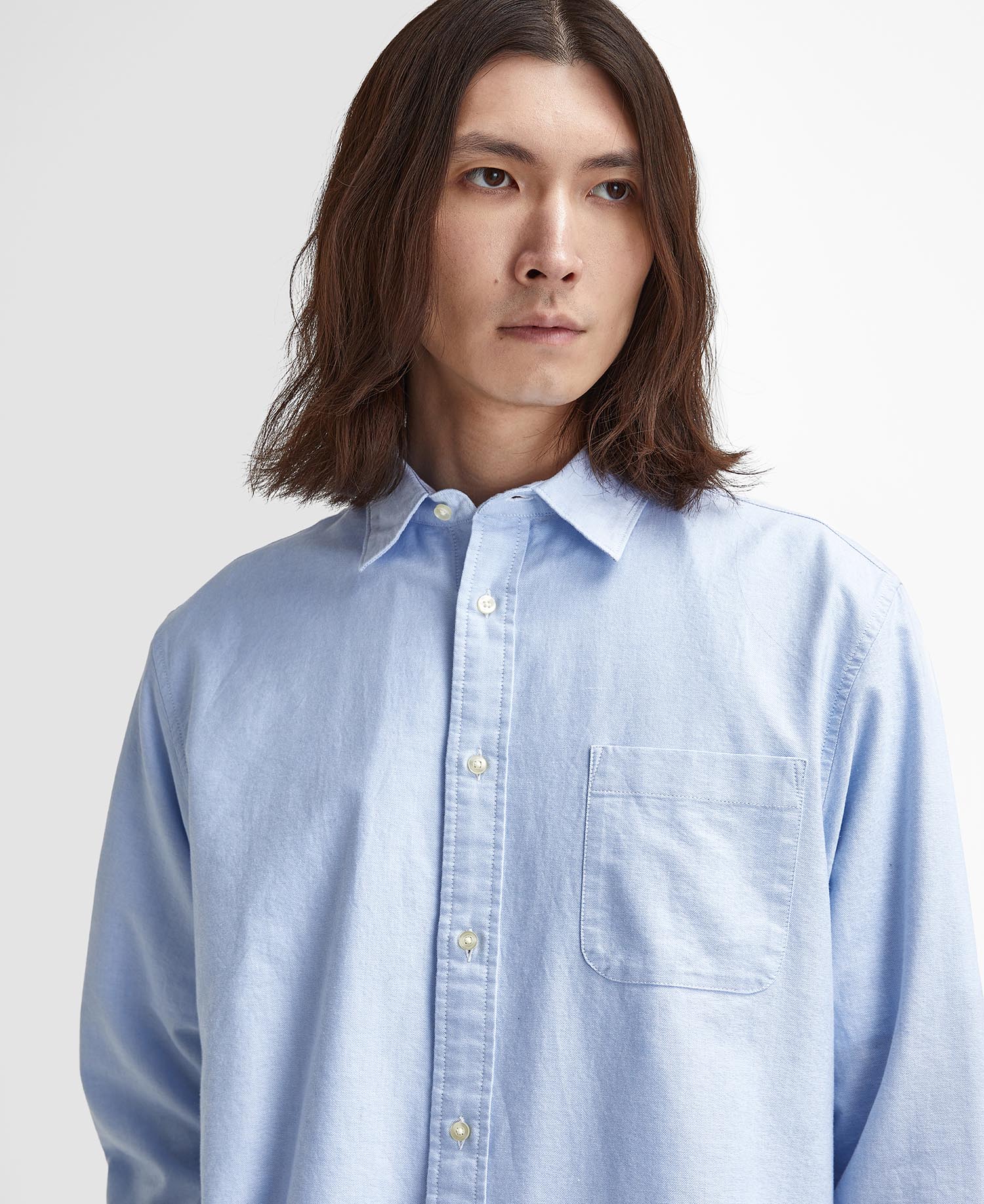 Camicia Oxford oversize a maniche lunghe Dunand image number 3