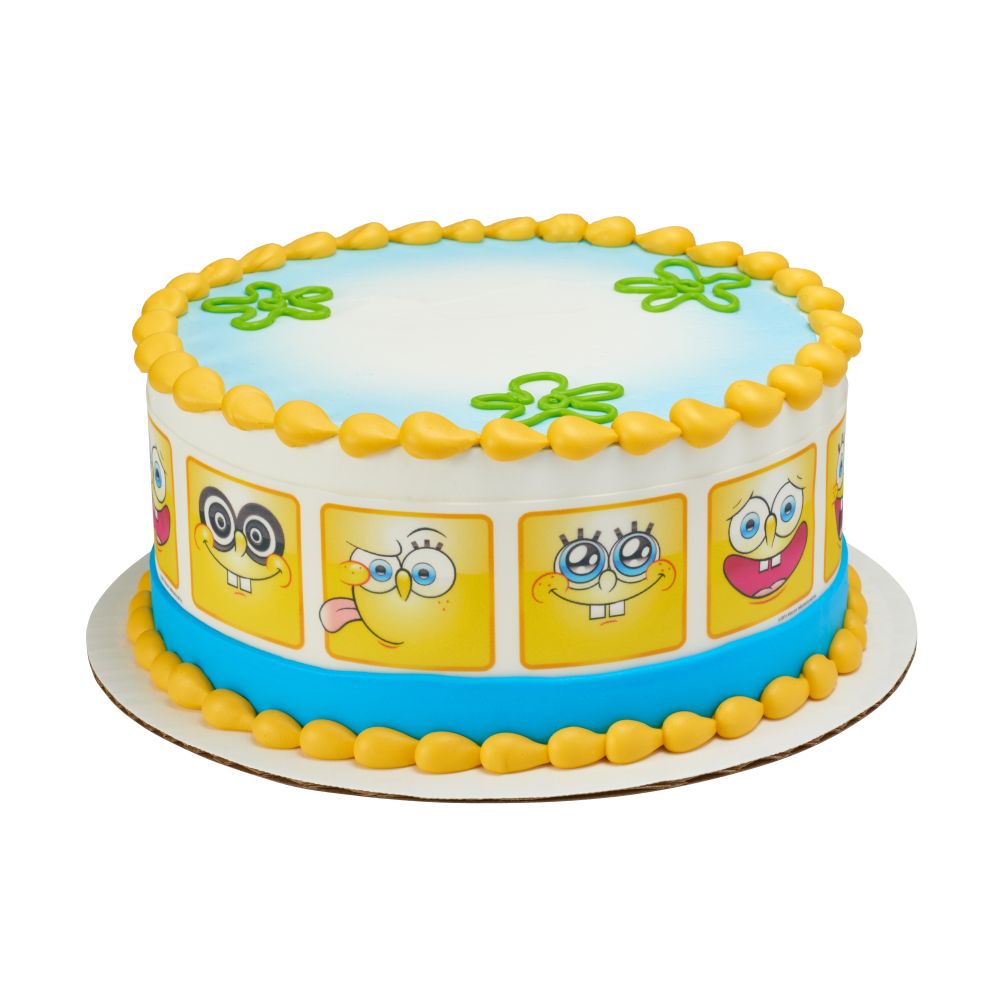 Image Cake SpongeBob SquarePants™ Many Faces