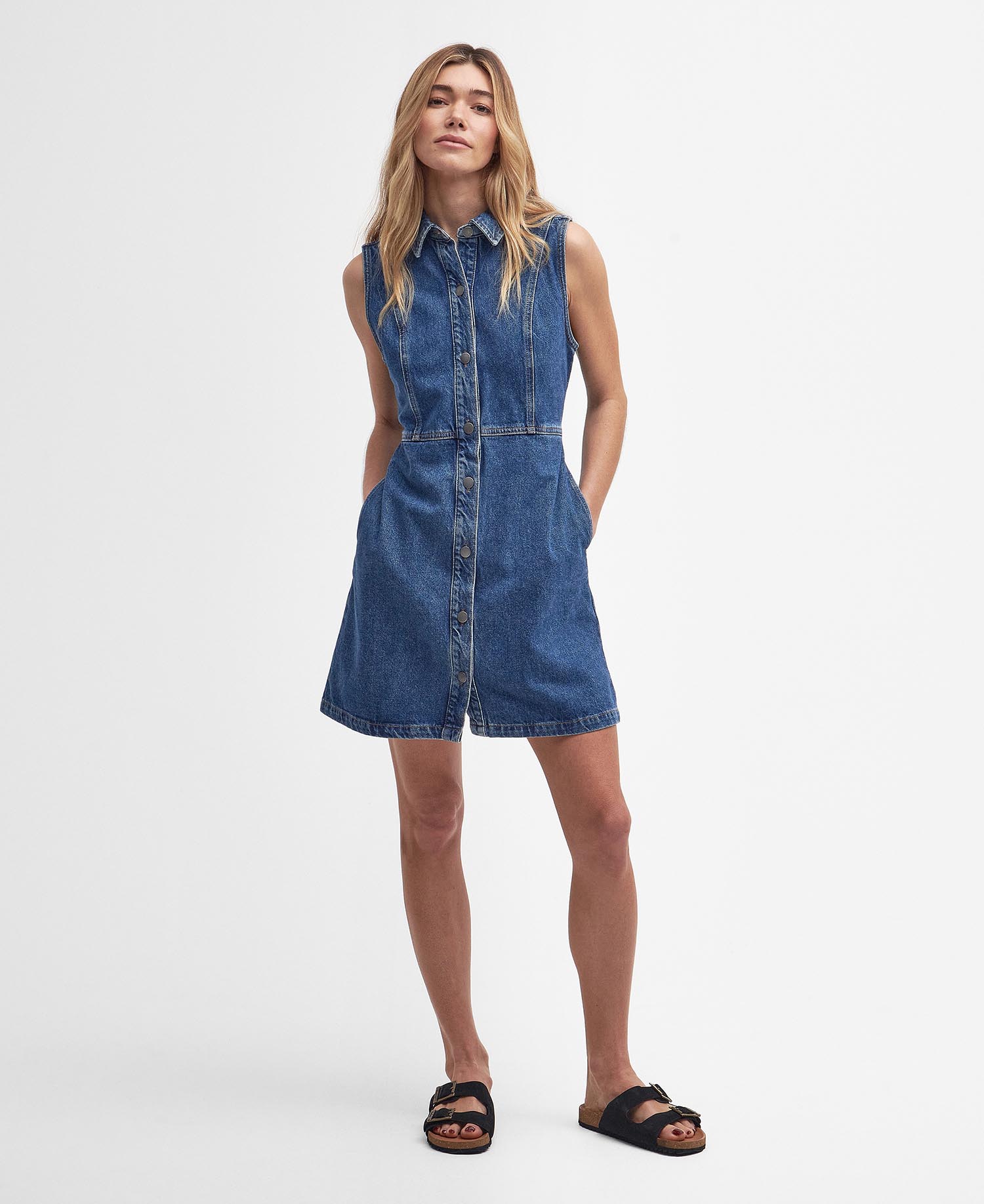 Molly Denim Mini Dress image number 0