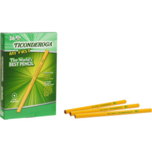 My First Ticonderoga® Pencil without Eraser, 36 Count