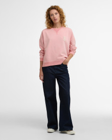 Elisha Logo Sweatshirt Pink Blush