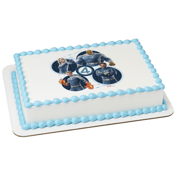 Marvel Studios' Fantastic 4 PhotoCake® Edible Image®