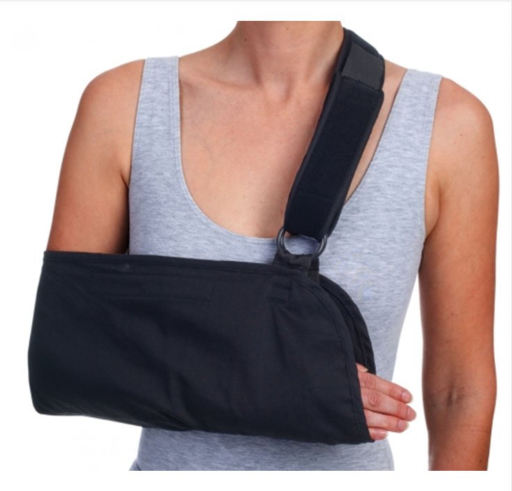 ProCare Unisex Blue Cotton / Polyester Arm Sling, One Size Fits Most MK 381302