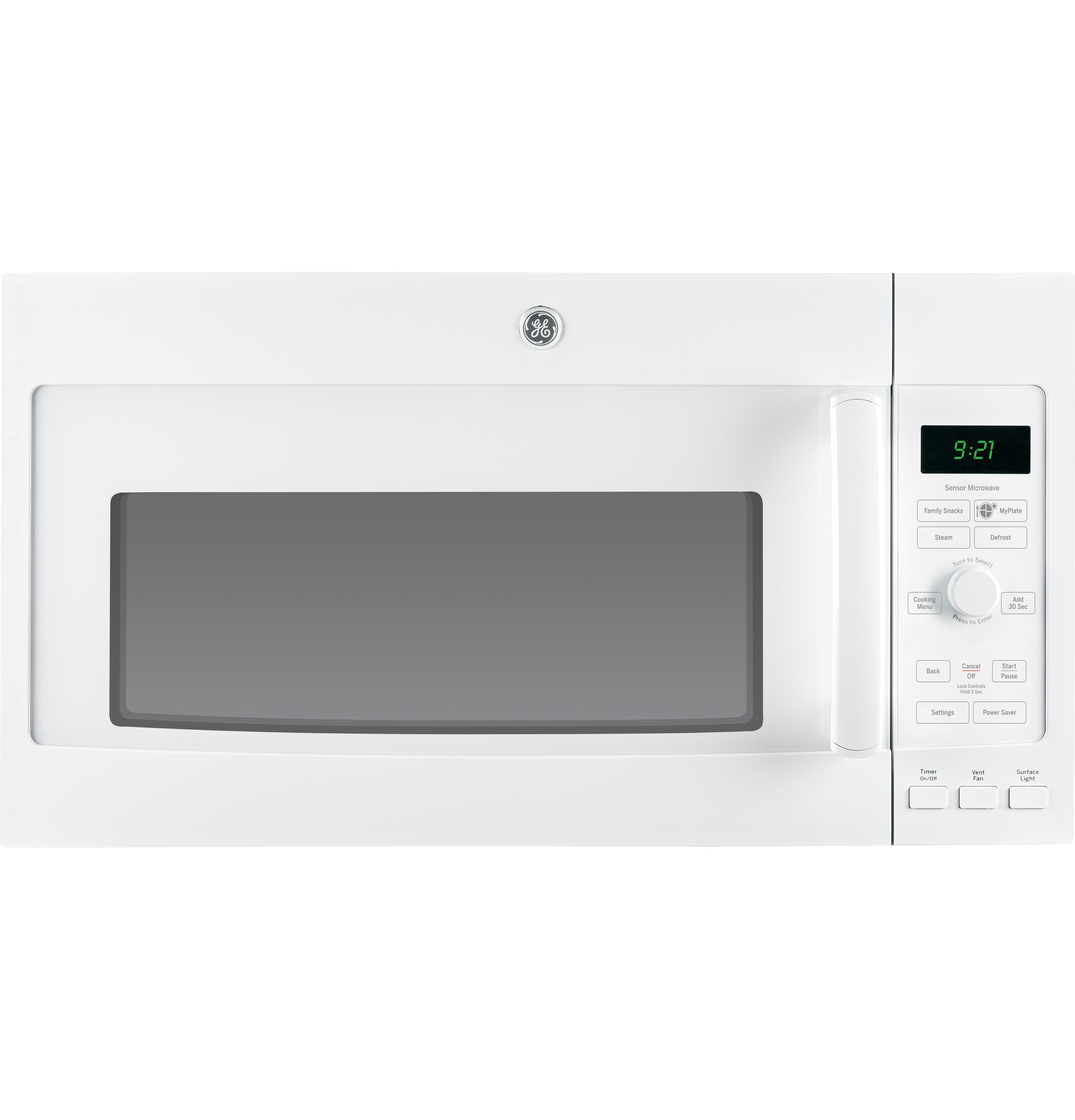 GE Profile™ Series 2.1 Cu. Ft. Over-the-Range Sensor Microwave Oven