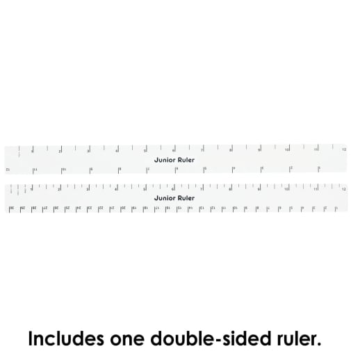 Vinyl English/Metric Ruler