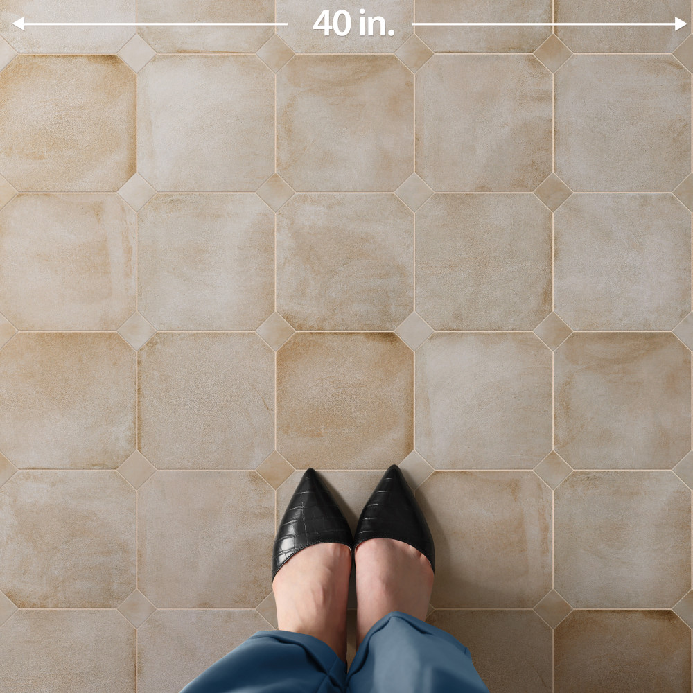 Sample – Laverton Octagon Arena Porcelain Floor and Wall Tile