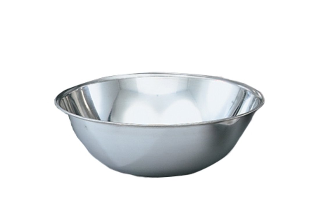 ¾-quart economy stainless steel mixing bowl