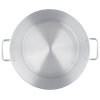 40-quart Arkadia™ aluminum stockpot in natural finish