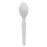 Boardwalk, Heavyweight Polystyrene Cutlery, Teaspoon, White, 1000/Carton