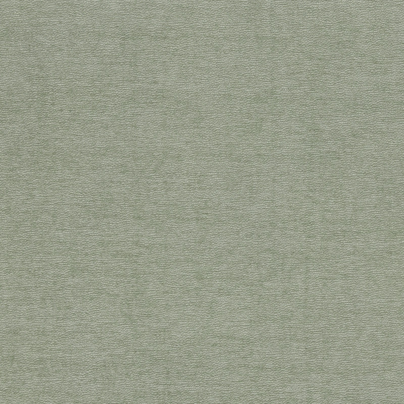 Pale sage-green, pebble-textured fabric covering the entire frame; lying flat and uniformly lit, suggesting a close-up of upholstery or textured paper under soft, diffuse indoor light.