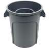 Impact, Gator®, 20gal, Resin, Gray, Round, Receptacle