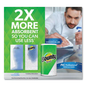 PG05814, Procter & Gamble, Bounty Select-a-Size, 60.48ft Kitchen Roll Towel, 2 ply, White