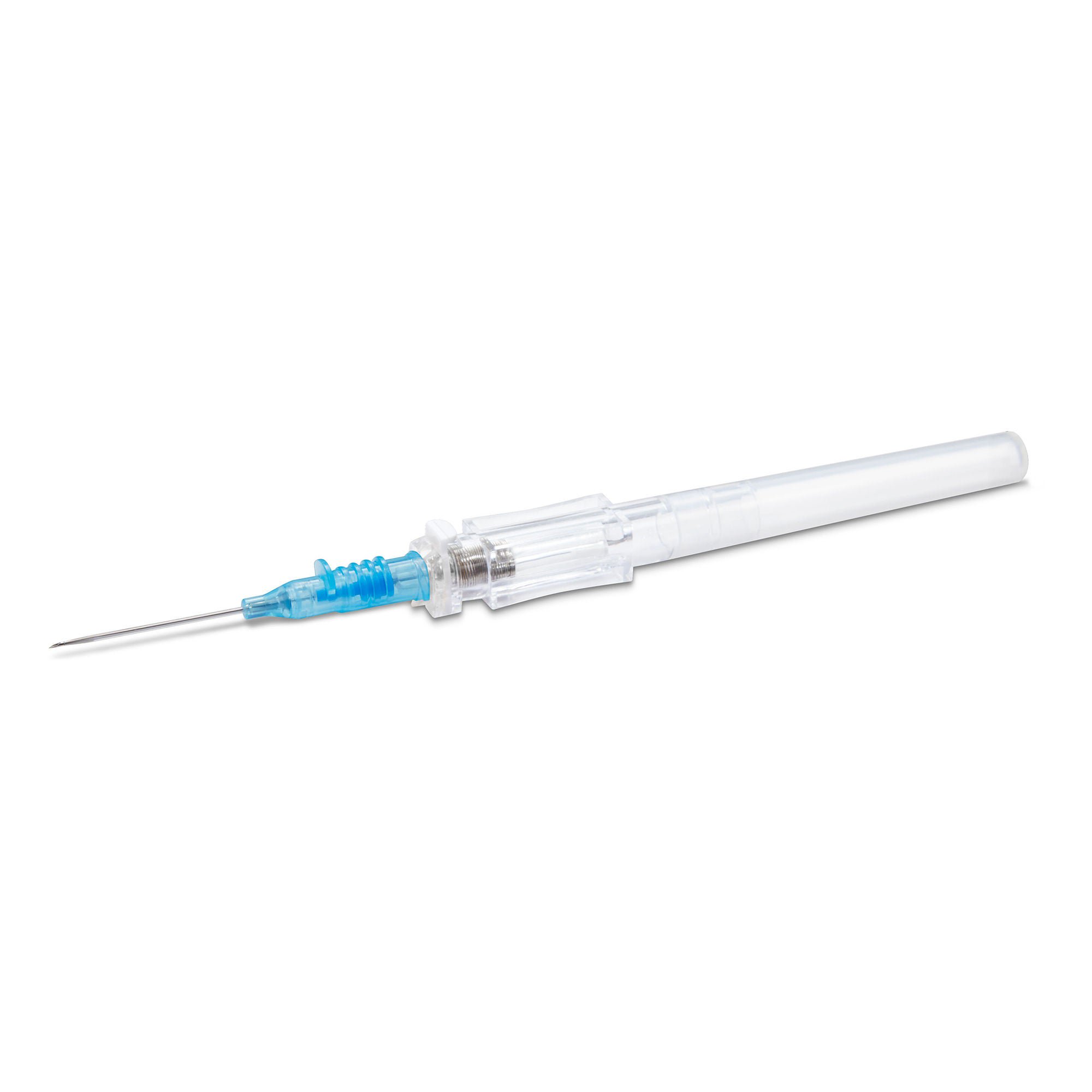 McKesson Brand CATH, IV SFTY STR PUSH BUTTON BC BLU 22GX1" (50/BX 4BX/CS)