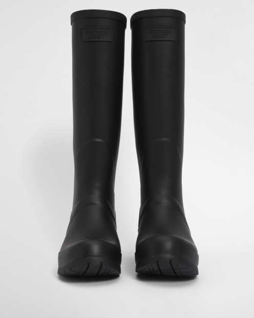 Barbour x ARKET Tall Wellingtons Black