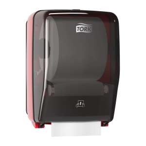 Tork, W6, Mechanical Roll Towel Dispenser, Black