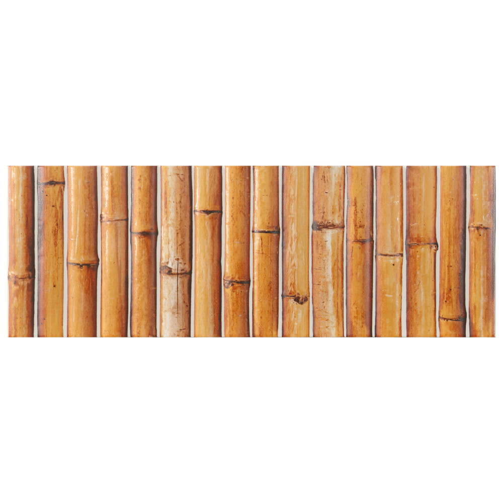 Bamboo Haven Clay Brown 5-7/8 in. x 11-7/8 in. Ceramic Wall Tile